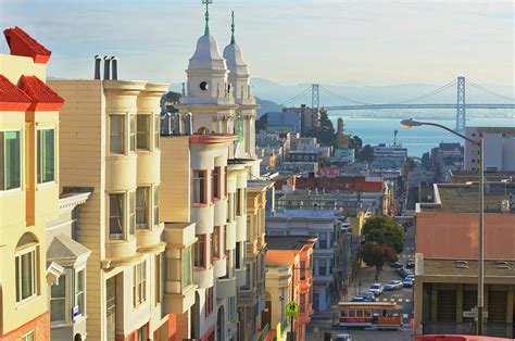 Elevated View Of Russian Hill District Photograph by Mitchell Funk