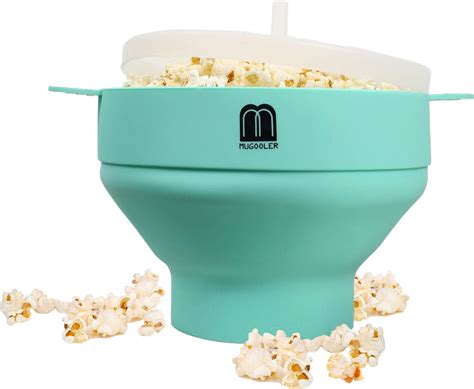Amazon.com: Silicone Microwave Popcorn Popper with Lid for Home Microwave Popcorn Makers with ...