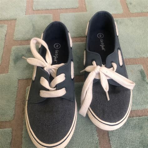 Cat & Jack Shoes | Cat And Jack Boys Sz 2 Slip On Boat Shoes | Poshmark