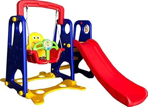 RBW TOYS Indoor/Outdoor Play Slide Swing Set for Kids price in UAE ...