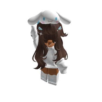 new cinnamoroll hat omg | Goth roblox avatars, Roblox avatars girl baddie cute, Roblox animation