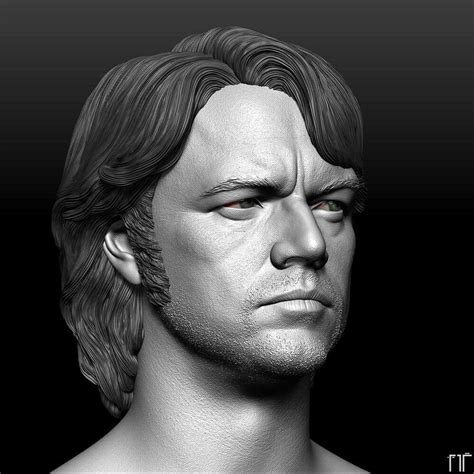 Leonardo DiCaprio - Rick Dalton [3D Printing] - ZBrushCentral