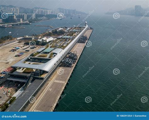 Kai Tak Cruise Terminal of Hong Kong Editorial Stock Image - Image of ...