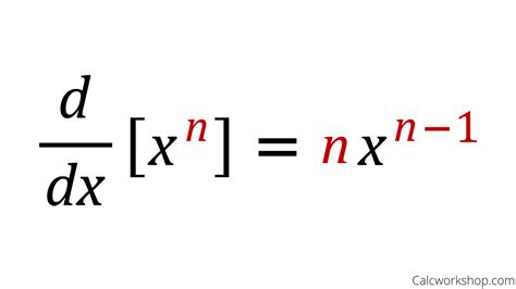 Power Rule Derivative Worksheet