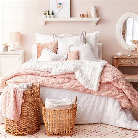 Blush Pink Bedroom Ideas - Dusty Rose Bedroom Decor and Bedding I Love ...