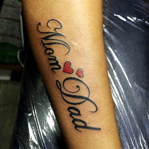 Mom Dad Tattoo Design: Get Inked with Love and Honor | Find Your ...