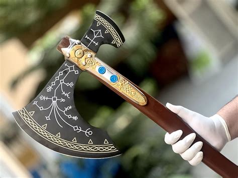 Amazon.com : SHINY CRAFTS -Viking Axe Kratos Axe Leviathan Axe God of War- Cosplay Axe, Cosplay ...