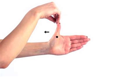 Thumb extension stretch - YouTube