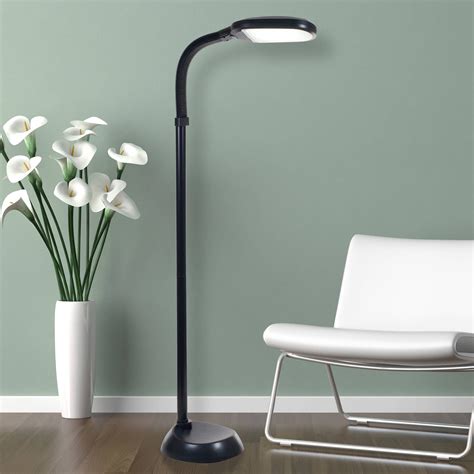 Lavish Home LED Sunlight Floor Lamp with Dimmer Switch - Walmart.com