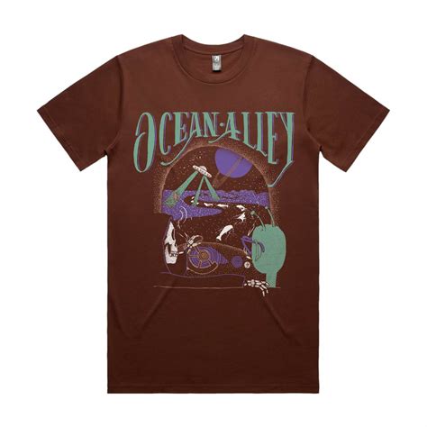 Ocean Alley Alien Tee (Chestnut)