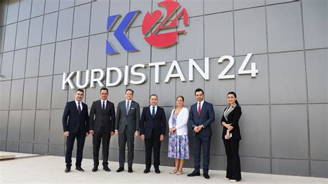 US CG Palladino visits Kurdistan 24 and discusses media in Kurdistan Region