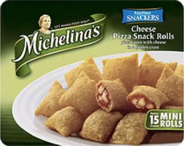 Michelinas Pepperoni Pizza Snack Rolls - 6 oz, Nutrition Information ...