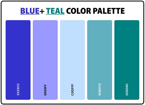 27 Best Blue Color Palettes with Names & Hex Codes – CreativeBooster