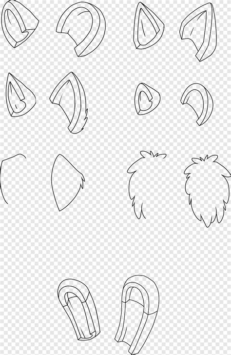 Base Furry Ears Drawing - pic-shenanigan