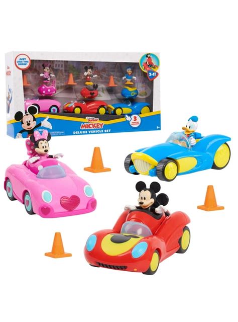 Disney Junior Mickey Mouse Funhouse Transforming Vehicle, Minnie Mouse ...