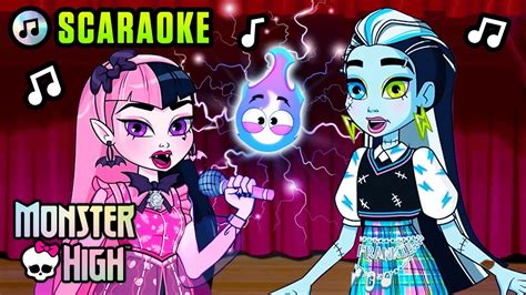 Spark (Scaraoke Version) w/ Draculaura, Clawdeen & Frankie | Sparks & Spells | Monster High ...