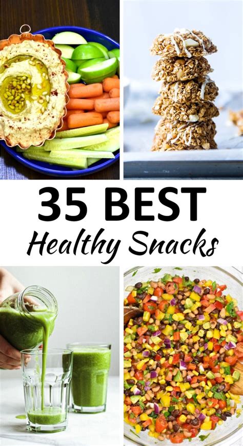 The 35 BEST Healthy Snacks - GypsyPlate