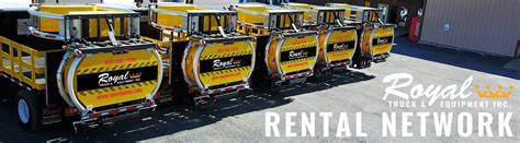 Attenuator Truck Rentals Available Nationwide - Royal Truck & Equipment