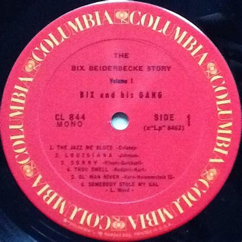 Bix Beiderbecke - The Bix Beiderbecke Story: Vol. 1 - Bix And His Gang - Used Vinyl - High ...