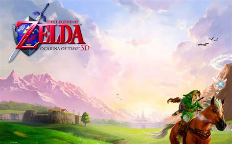 🔥 Download Legend Of Zelda Ocarina Time 3d Wallpaper by @adamw | Zelda ...