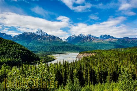 Alaska Peak Last Frontier Landscape Photography 11x17 Fine Photo Print Hills of Green - Etsy