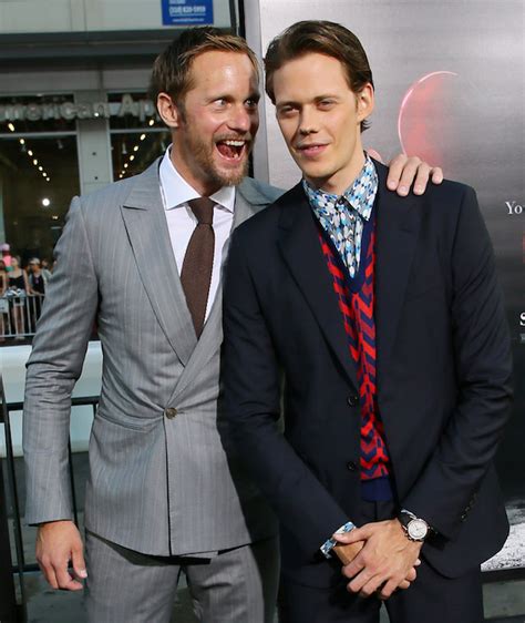 Alexander Skarsgård Hilariously Supported His Baby Brother at the It Premiere