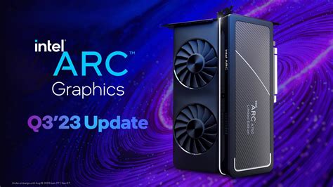 Latest driver update for the Intel Arc GPU is finally here; Plenty of ...