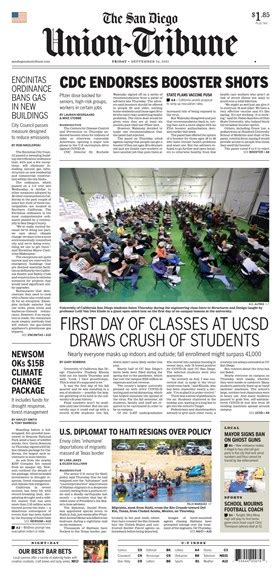 San Diego Union-Tribune - Metro - eNewspaper