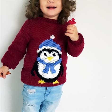 Penguin Sweater | Patterns | - Hobbii.co.uk