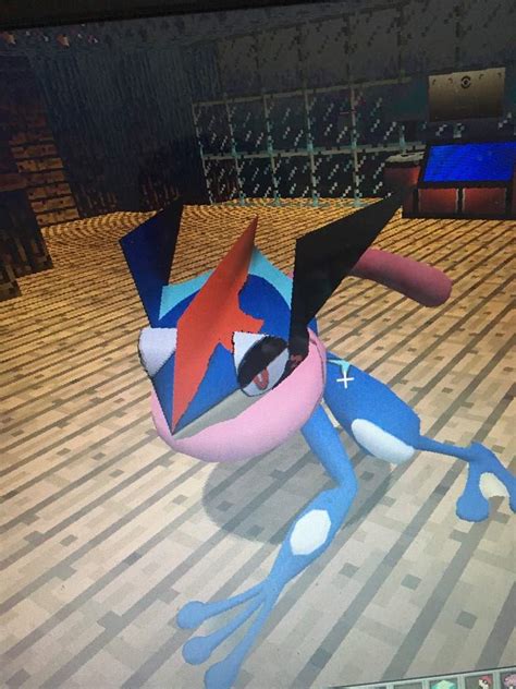 Pixelmon ash greninja art | Minecraft Amino