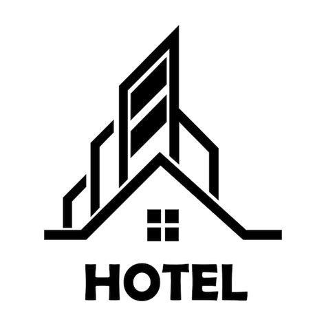 Premium Vector | Hotel icon logo vector design template