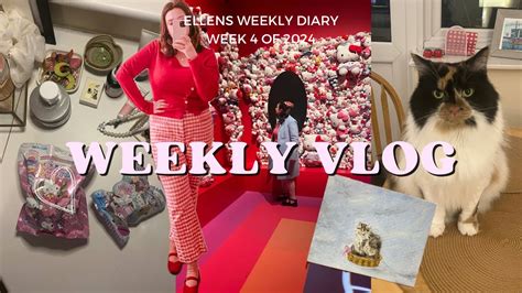 the cutest exhibition in London | Weekly Vlog 2024 - YouTube