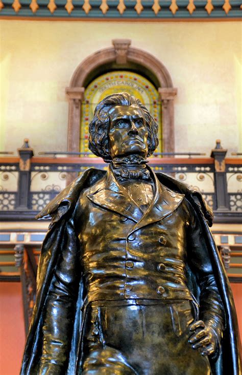 South Carolina Capitol Statue of John C. Calhoun in Rotunda in Columbia ...