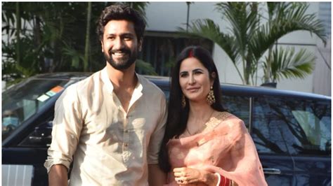 Katrina Kaif and Vicky Kaushal Make First Public Appearance as Married ...