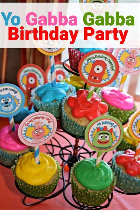 Yo Gabba Gabba Birthday Party Theme Ideas & MORE!