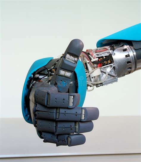 Robot Hand Gesture Meaning Okay Stock Photo - Image of symbol ...