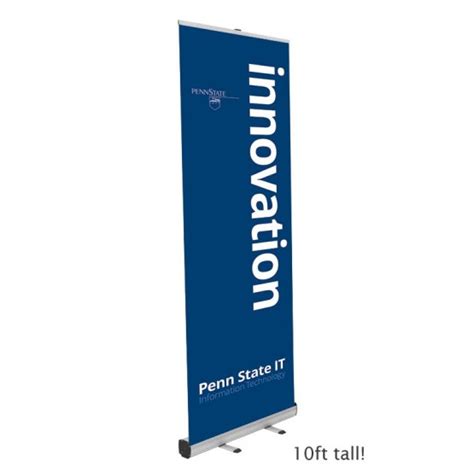 BoostXL 10ft tall Retracting Banner Stand