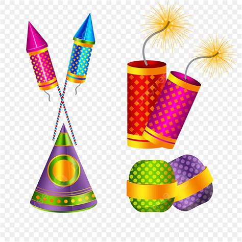 Imagens Colored Firecrackers Png E Vetor Fundo Transparente Para | The ...