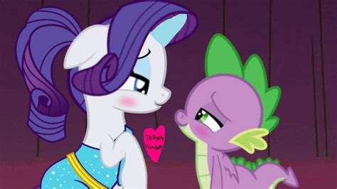 Spike X Rarity by LeonardLeoLionheart on DeviantArt