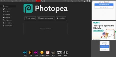 Photopea Review and Alternatives