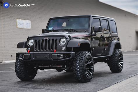 2017 Jeep Wrangler JK Rubicon | 20x12 Moto Metal MO978 Matte Black ...