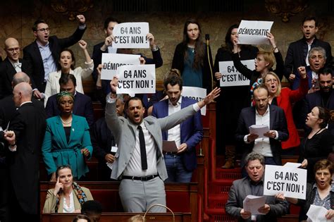 A dog day afternoon in French politics as Macron uses 'nuclear option' to raise retirement age