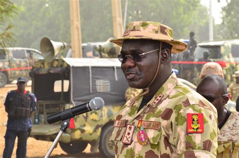 Be ready to move to Sambisa, Army boss Buratai tells recruits | Nigerian News, Latest Nigeria In ...