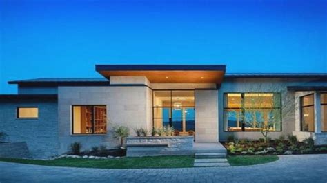 One Story Mediterranean House Plansmodern | Modern Luxury Single Story ...