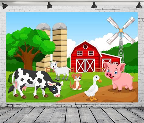 Barn Animals Wallpaper