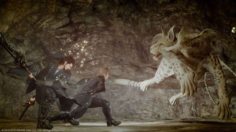 Final Fantasy XV A Coeurl in a Cave | Final fantasy xv, Creature design ...