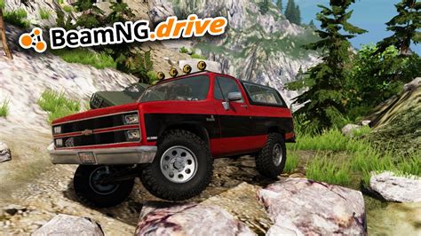 BeamNG.drive MP - K5 BLAZER FLEXIN ON THE CRAZIEST OFFROAD TRAIL! - YouTube