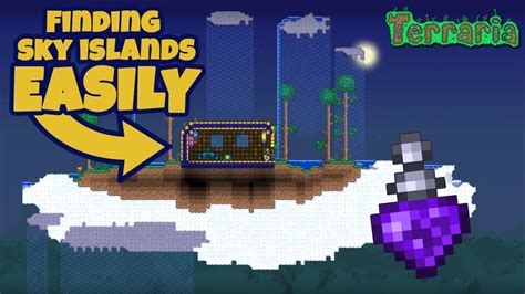 How to find Sky Islands EASILY in Terraria - YouTube