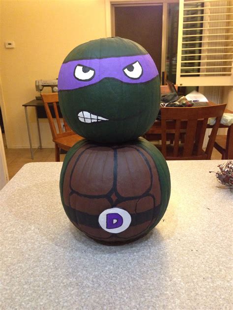 Ninja Turtle Pumpkin | Halloween Fun