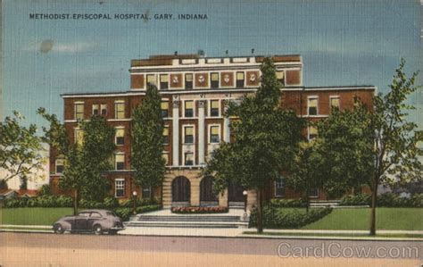 Methodist Episcopal Hospital Gary, IN Postcard